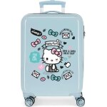 Valise cabine - hello kitty - we are cute - 55 cm - bleu ciel - abs léger et résistant Valise cabine - hello kitty - we are cute - 55 cm - bleu ciel - abs léger et résistant