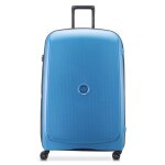 Valise delsey paris belmont plus 4 roulettes xl 83 cm - bleu - cadenas tsa - homme
