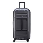 Valise - delsey paris - rempart expandable 80 - gris fonc - 4 roues - 97 - 105l