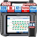 Valise diagnostic - bazarland30 - xtool d8w - 4000 + tests actifs - 42 + services - codage ecu 2026