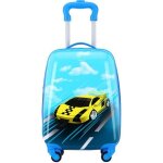 Valise pour enfant - cartoon - 18 pouce - impermable - coque rigide - 4 roulettes 360