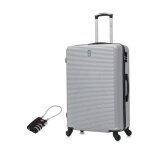 Valise grande taille 75cm 23kg valise celims weekend roues 360 cadenas gris
