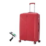 Valise grande taille 75cm en polypropyl�ne incassable valise celims skycruiser cadenas tsa 8 roulettes ...