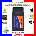 Valise interface elm327 obd2 wifi voiture scanner obd obd2 diagnostic multimarques - diag auto