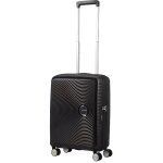Valise rigide - american tourister - soundbox spinner bass black s - 55 cm - noir - cadenas tsa