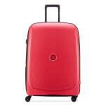 Valise rigide delsey paris belmont plus 76 cm - orange - 4 roulettes - cadenas tsa