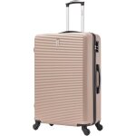 Valise soute rigide abs l�ger 75 cm - 23 kg avec 4 roues 360� - grande taille pour voyage et transport ...