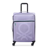 Valise soute souple - delsey paris - color block - 66 cm - 69 l - lavande
