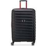 Valise trolley - delsey - shadow 5. 0 - 75 cm - 4 roues doubles - noir - 11645 l