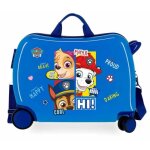 Valise enfant - nickelodeon - valise trotteur patpatrouille be happy - 50 x 39 x 20 cm - bleu