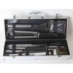 Malette de 8 accessoires inox pour barbecue et plancha