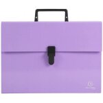 Valisette - trieur - 18 compartiments - 32 x 24 cm - a4 - mauve - exacompta