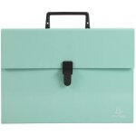 Valisette - trieur - 18 compartiments - 32 x 24 cm - a4 - vert - exacompta