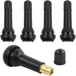 Valve de pneu - tr414 - universelle noire - 5 pcs - haute qualit� - montage facile