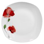 Van well assiette buffet xl monika 285 x 285 mm assiette carrée grande assiette à dîner dessin abstrait pl ... Van well assiette buffet xl monika 285 x 285 mm assiette carrée grande assiette à dîner dessin abstrait pl ...