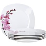 Van well set de 6 assiettes plates kyoto 250 x 250 mm assiette menu grande assiette plate assiette de ... Van well set de 6 assiettes plates kyoto 250 x 250 mm assiette menu grande assiette plate assiette de ...