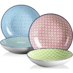 Vancasso srie macaron 4 pices assiette creuse japonaise assiettes  salade en porcelaine style japonais ...