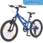 Vankel v�lo enfant 20 pouces - 6 vitesses - pneus antid�rapants - cadre acier - 14 kg - id�al pour gar�ons ...