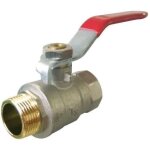 Vanne 1 / 4 tour - boutte - m�le / femelle - 15x21 - passage deau optimum