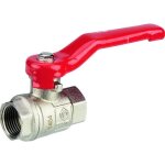 Vanne arr�t eau - cap vert - 1 / 4 tour femelle / femelle - laiton - passage int�gral - �tanch�it� sup�rieure ...