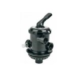 Vanne filtration manuelle 1 new generation - astral - version top - noir - abs - 11 / 2 (40x49)