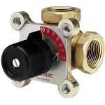Vanne mlangeuse - elesta - h3mg20 - 3 voies - pression max 10 bars - temprature max 110c