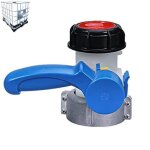 Vanne papillon - s60x6 - 2 pouces - pehd - �crou 70mm - cuve ibc 1000 litres