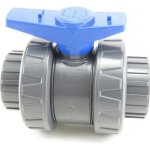  50 mm vanne pvc pour piscine - gamme version 2020 - fitt