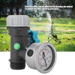 Vanne de r�gulation de pression deau - dilwe - g3 / 4po - r�glage de pression - manom�tre - jardin