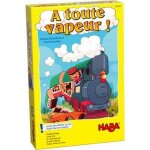 A toute vapeur ! - haba - jeu de soci�t� - adapt� pour les enfants d�s 5 ans - trains haut en couleur ...