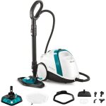 Vaporetto smart 100t chaudi�re haute pression 4 bars recharge continue 9 accessoires inclus blanc / turquoise ...