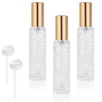 Vaporisateur parfum rechargeable 12ml 3 pcs - 3 pi�ces or 12ml - flacon voyage parfum vide atomiseur ...