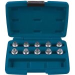 Varan motors - vt13768b kit 10 douilles pour verrou de roues bmw antivol goujons de roues bmw