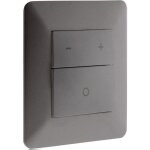 Variateur led 3 boutons avec m�moire dintensit� lumineuse titanium - artezo - zenitech