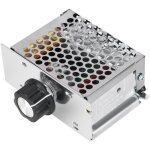 Variateur de vitesse pour moteur 220v rgulateur tension ac 4000w 220v gradateur rgulateur rglable ...