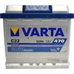 Varta batterie auto c22 ( + droite) 12v 52 ah 470a