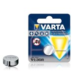 Varta batterie lr44 original (bouton) v13ga alcaline varta 125 mah 1 unit