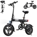 Varun c14 - 1 - v�lo �lectrique pliable - roues de 14 pouces - moteur 250 w vitesse maximale 25 km / ...