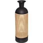 Vase arbela m�tal noir h61cm - atmosphera createur dinterieur