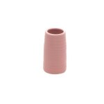 Vase c�ramique syracuse 5x9cm rose dambre
