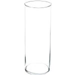 Vase cylindre verre h40cm - atmosphera createur dinterieur