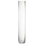 Vase design en verre  vola  60cm transparent