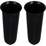 Vase fun�raire polyvalent - greenvea - lot de 2 - 25 cm de haut - diam�tre 77 cm - polypropyl�ne - imperm�able ...