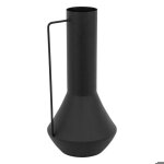 Vase m�tal sylvain noir h35cm - atmosphera cr�ateur dint�rieur