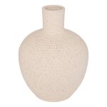 Vase ted boule 26x26x33 cm blanc - atmosphera cr�ateur dint�rieur