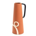 Vase terracotta anse 25 cm - amadeus