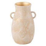 Vase en terre cuite amphore 40cm rose