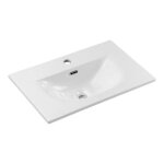 Vasque � encastrer - deconation - altis - c�ramique blanc brillant - 60 cm - rectangulaire