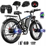 V�hicule �lectrique pour adultes e - bycco eb7pro 2000 w 52 v 23 ah pneus larges 60 km / h + cadeau gratuit ...