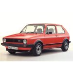 Miniatures mont�es - volkswagen golf mki gti rouge 1979 1 / 24 burago